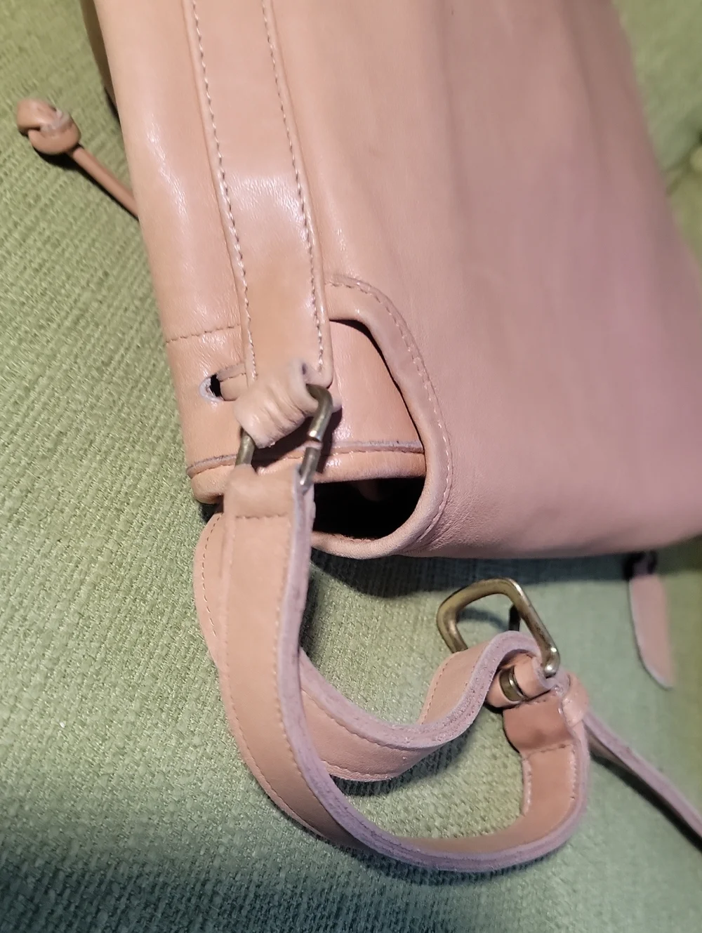 Coach Rare Vintage Bucket Leather Crossbody Bag